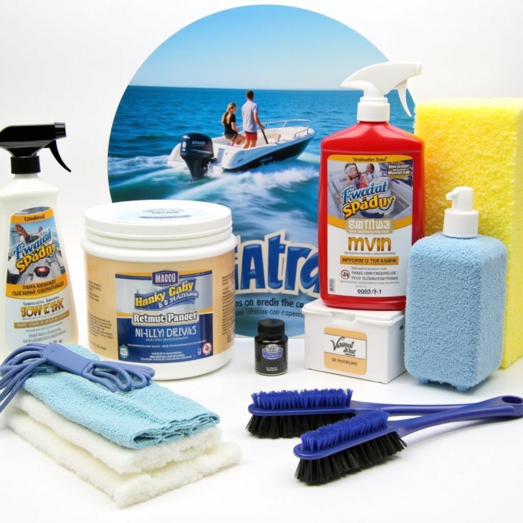 DIY boat cleaning supplies