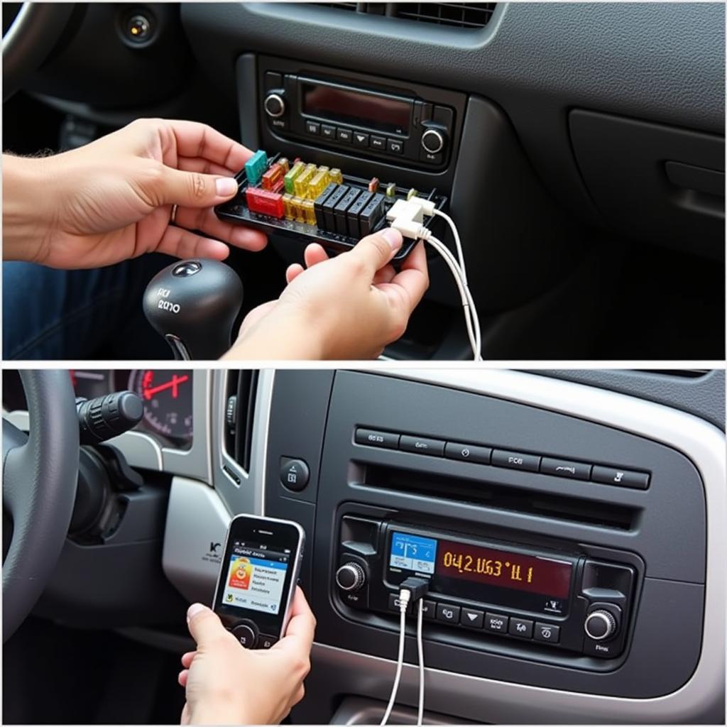 DIY Car MP3 Player Repair Guide - Checking Fuse and Connections