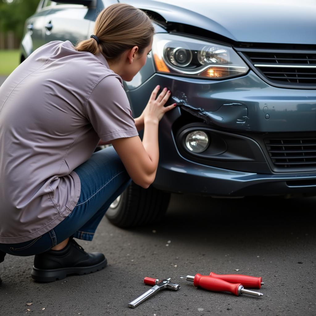 DIY Car Repair After Accident