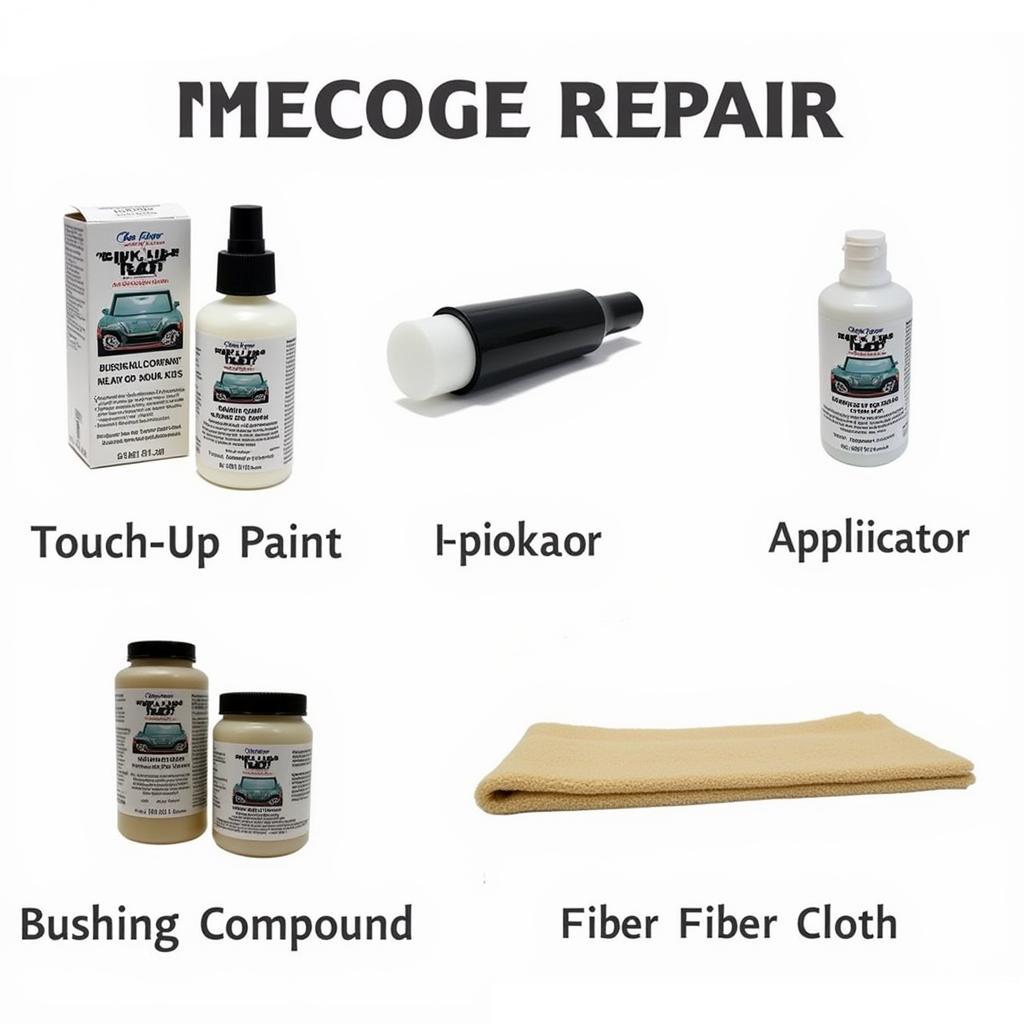 DIY Car Scratch Repair Kit