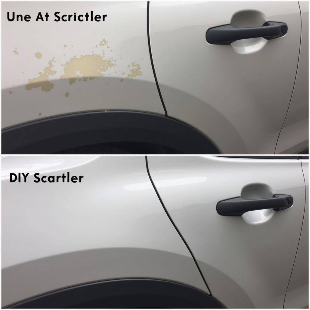 DIY vs. Professional Car Scratch Repair Comparison