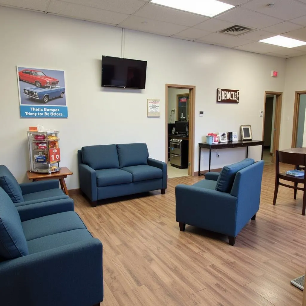 Comfortable Waiting Area at Don's Auto Services