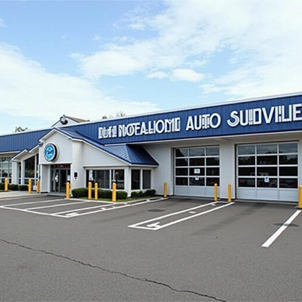 Duluth International Auto Service Shop Front