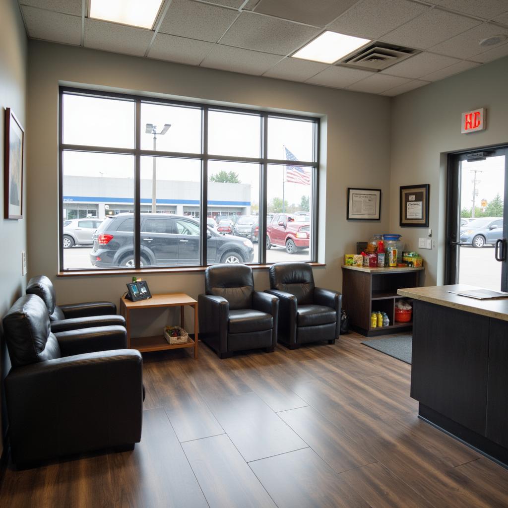 Duluth International Auto Service Waiting Area