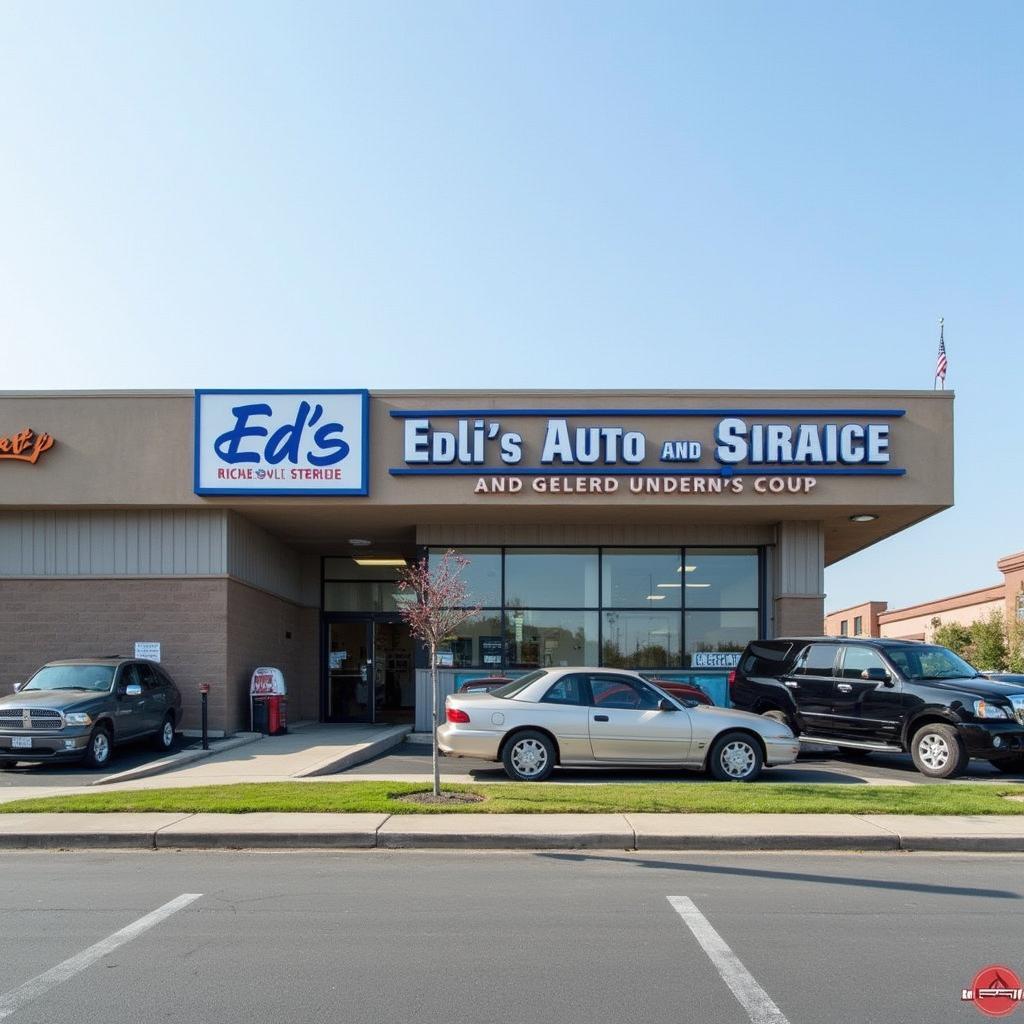 Ed's Auto Sales and Service Building