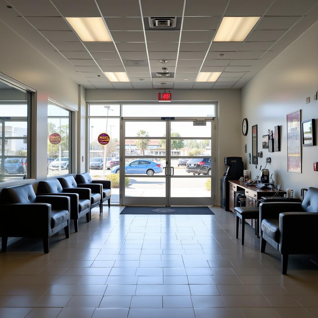 Ed's Auto Service Center Waiting Area