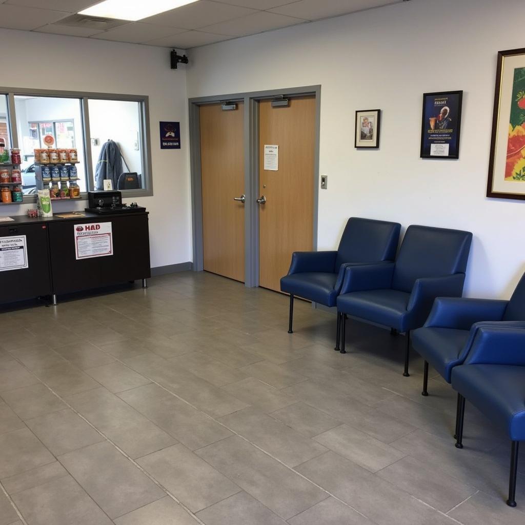 Comfortable Waiting Area at Ed's Auto Service