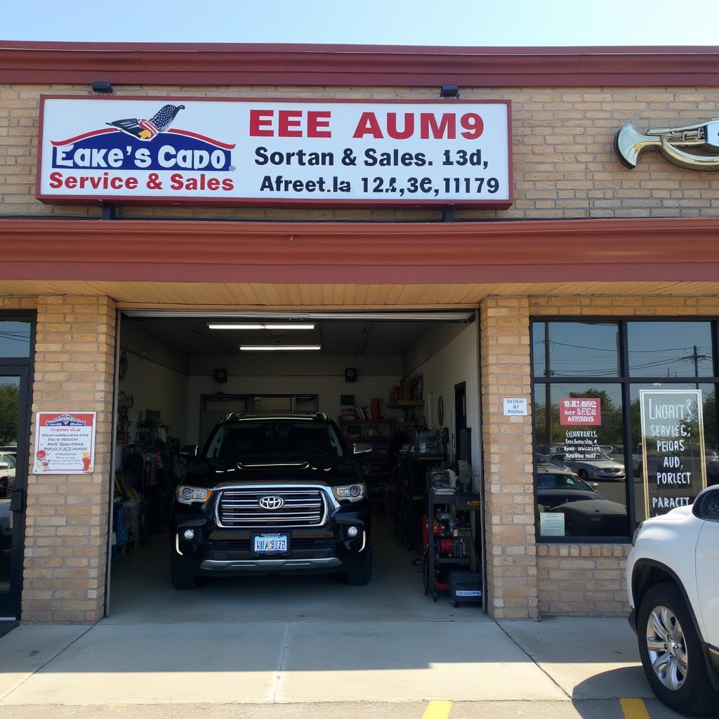 EEE Auto Service Shop Front