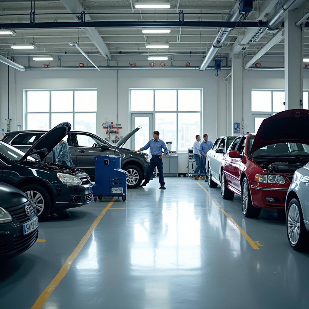 Modern and well-equipped auto service facility in Pennsauken, NJ