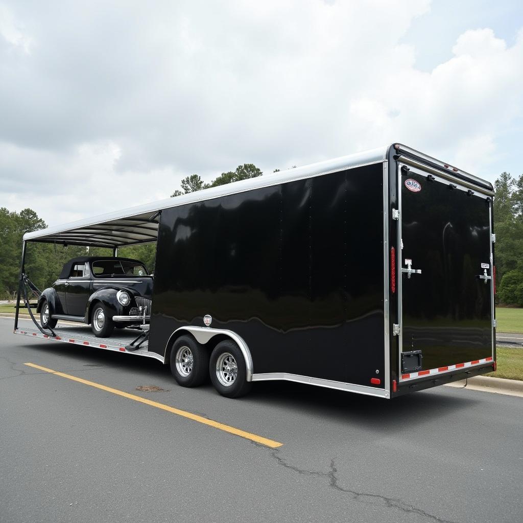 Enclosed car transport services in Suffolk VA