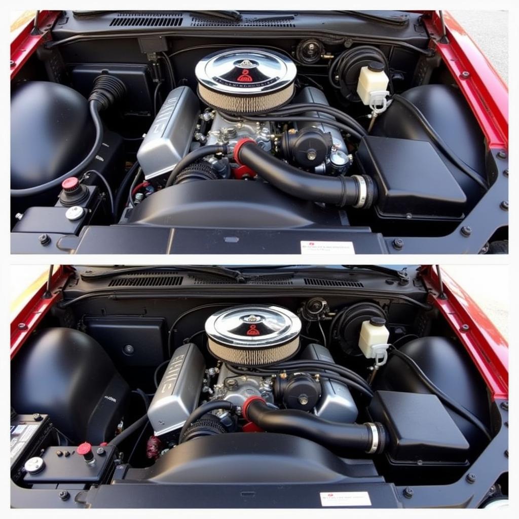 Engine Compartment Detailing: Before & After