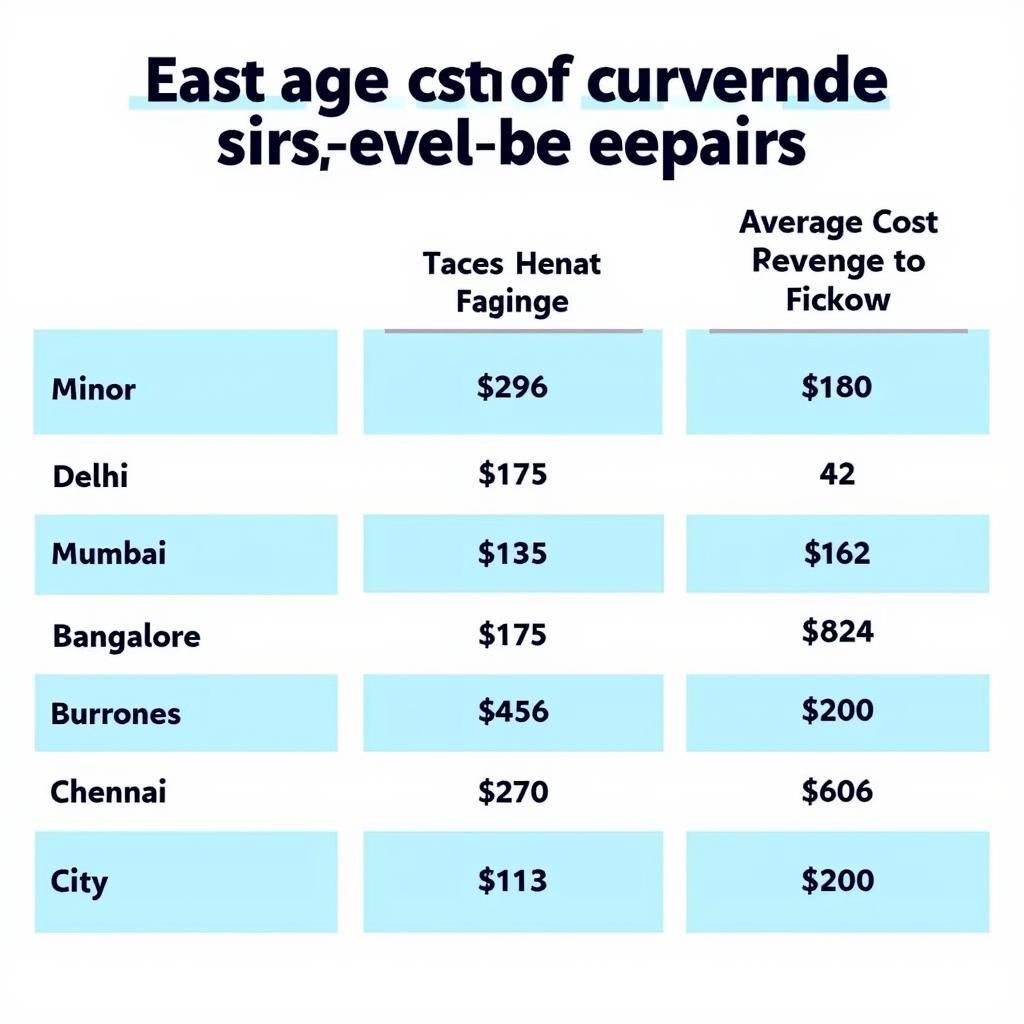 Engine Repair Cost Comparison in India