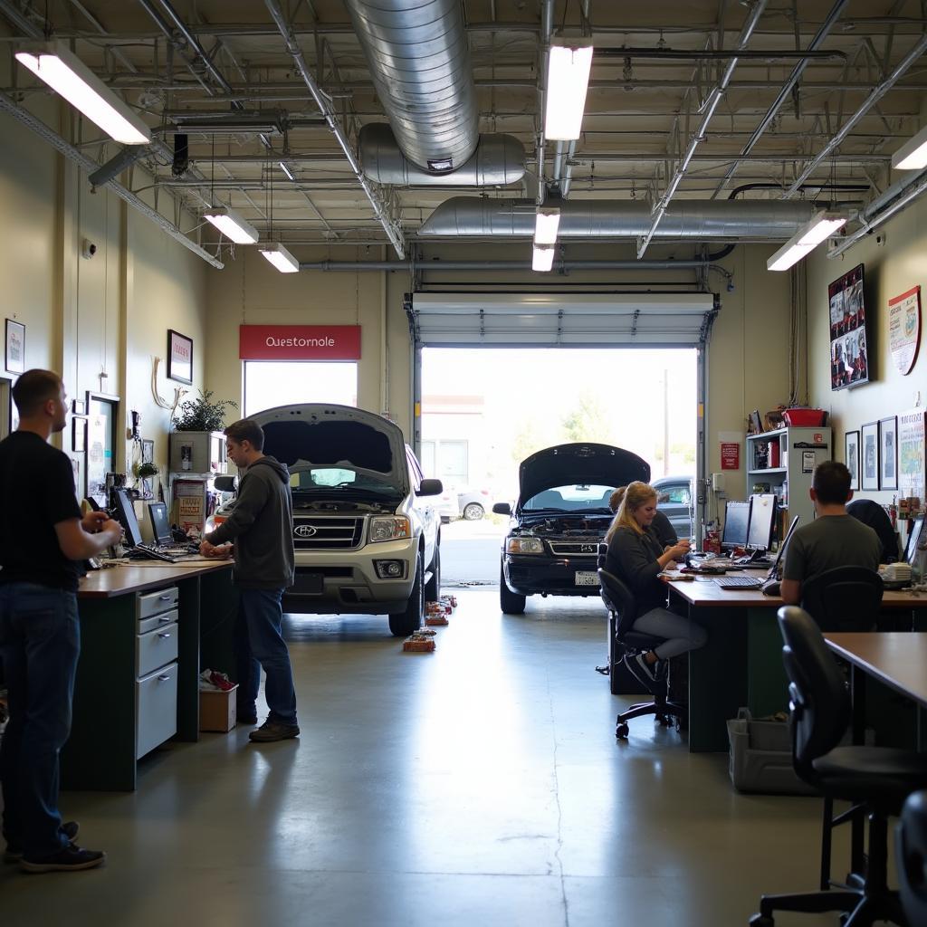 Inside a Eugene Auto Repair Shop