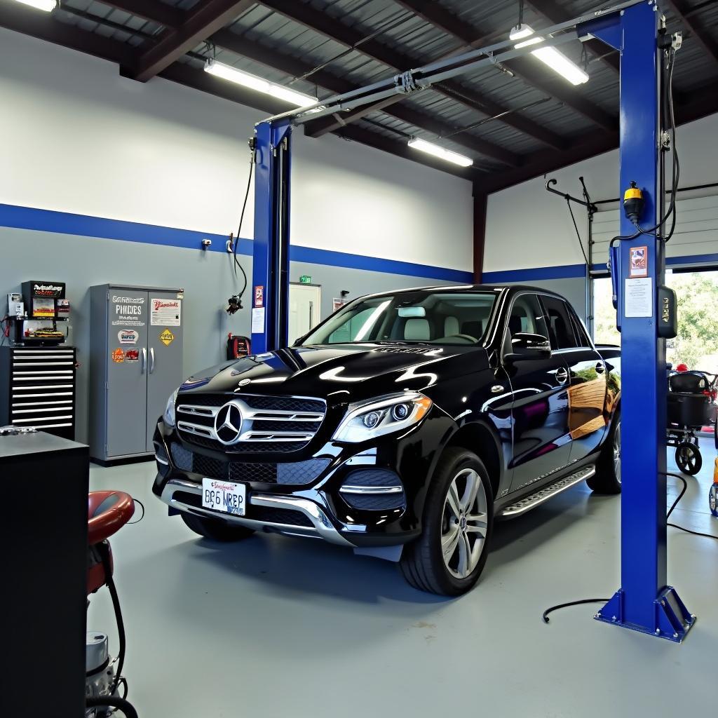 European car repair shop in Reseda