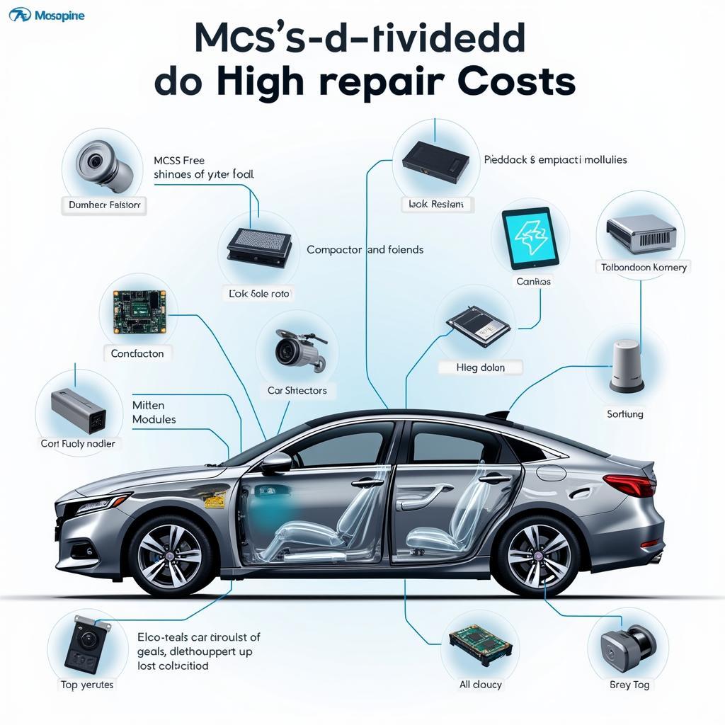 High-Tech Car Components and Repair Costs