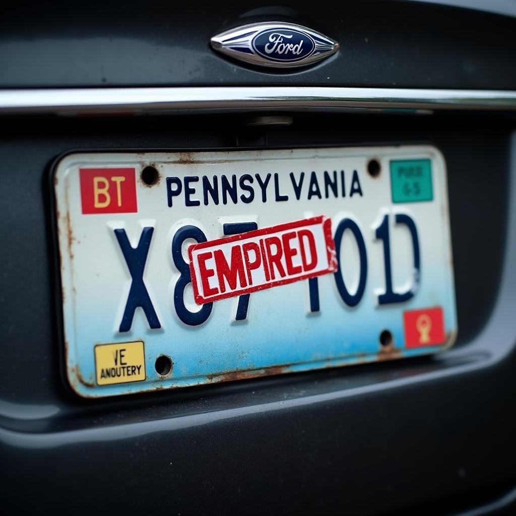 Expired Tags Pennsylvania