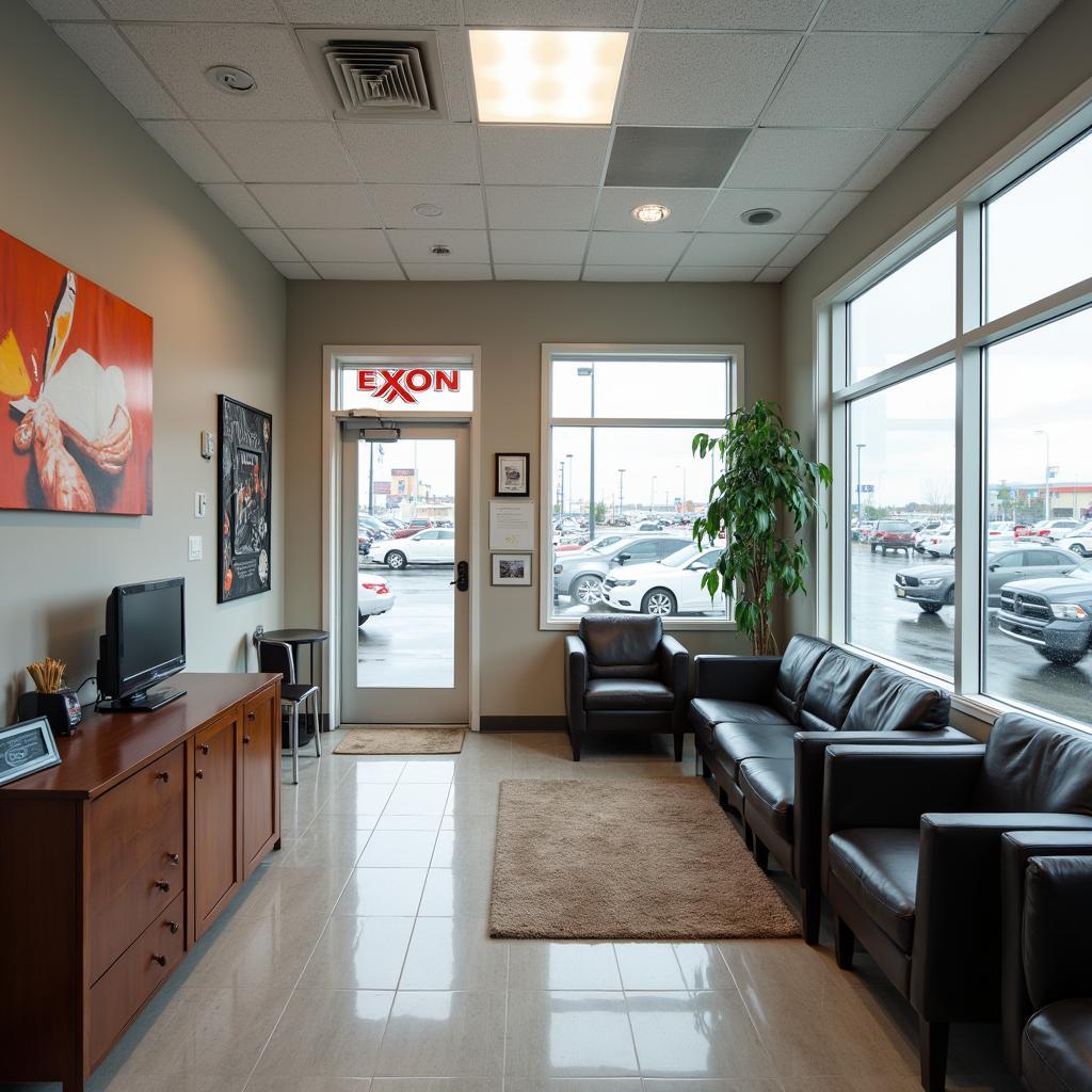 Comfortable Customer Lounge at Exxon Shoreview