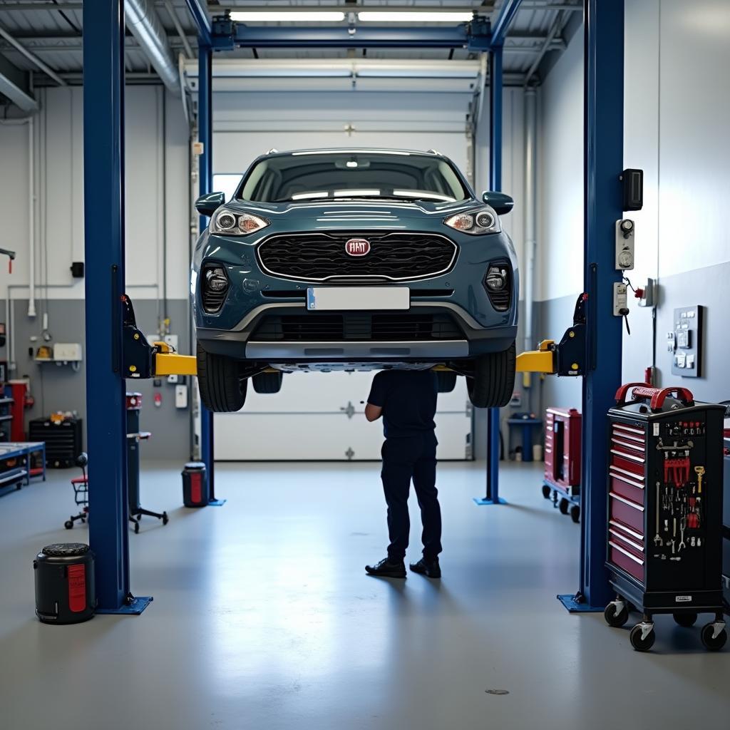 Fiat Workshop Service Bay