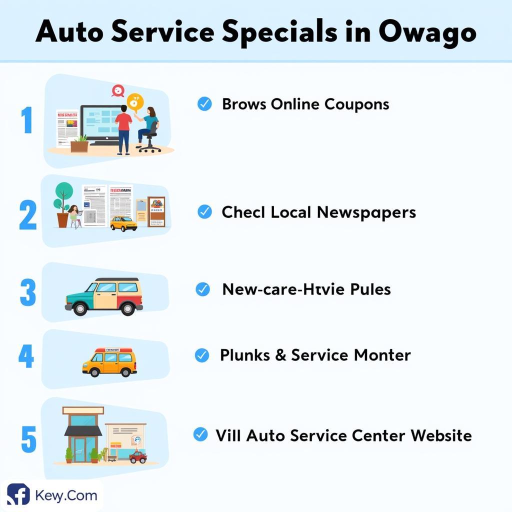 Finding Auto Service Specials in Owego