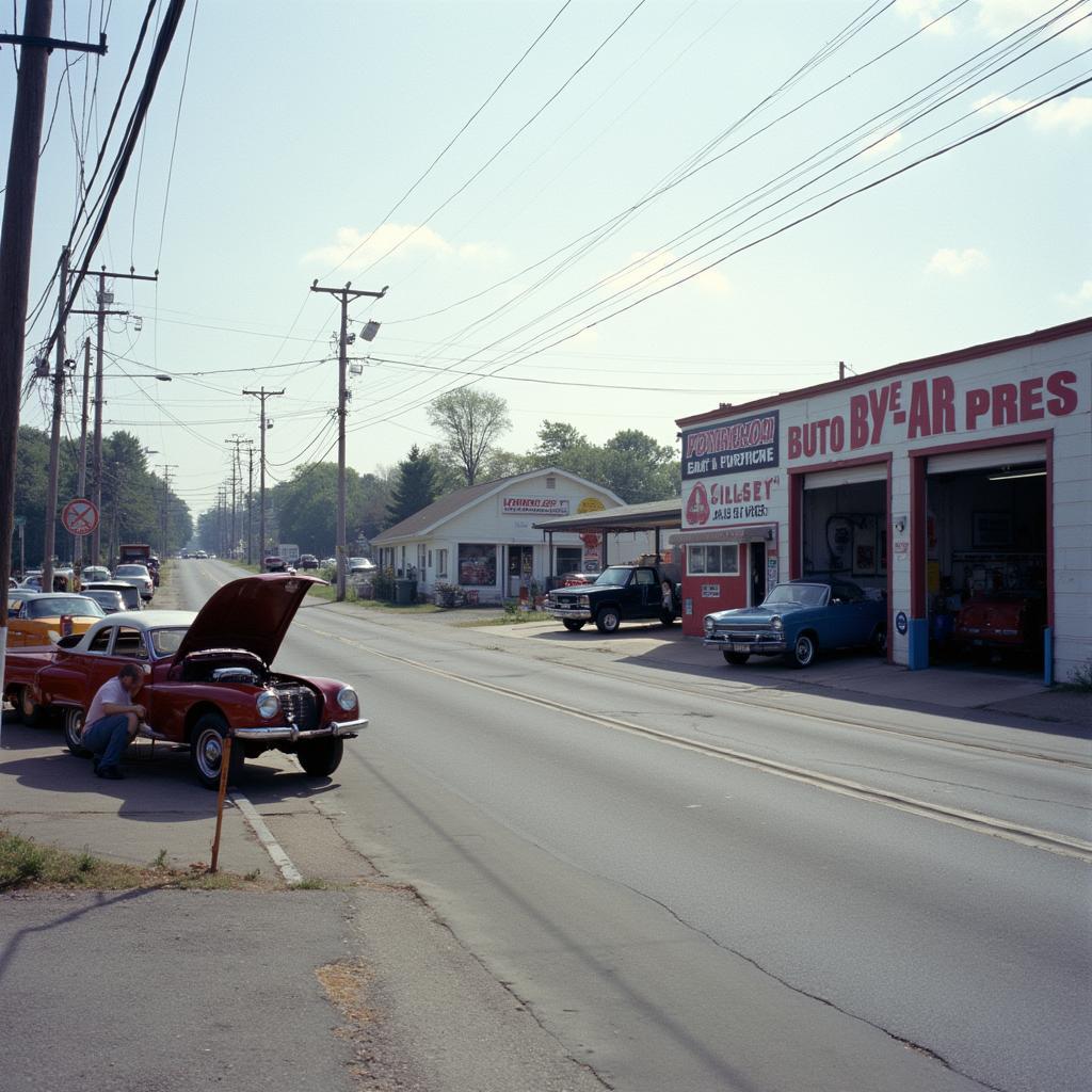 Auto Service Shops on Flat River Road, Coventry RI