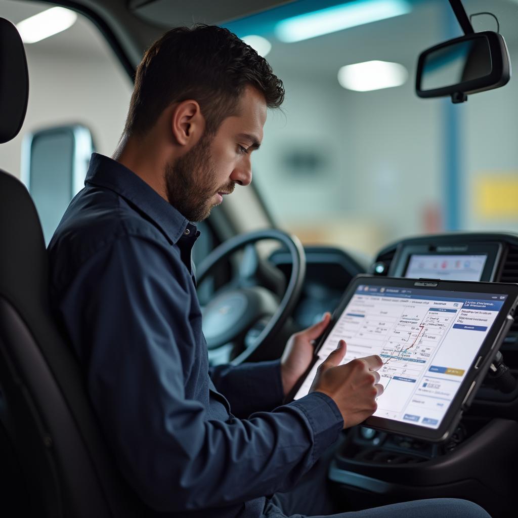 Digital Vehicle Inspection at Fleet Farm