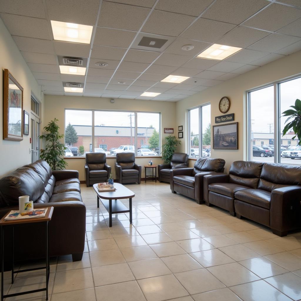 Comfortable Waiting Area at Fleet Farm Auto Service