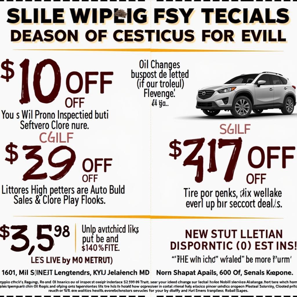 Florence KY Auto Service Specials Flyer