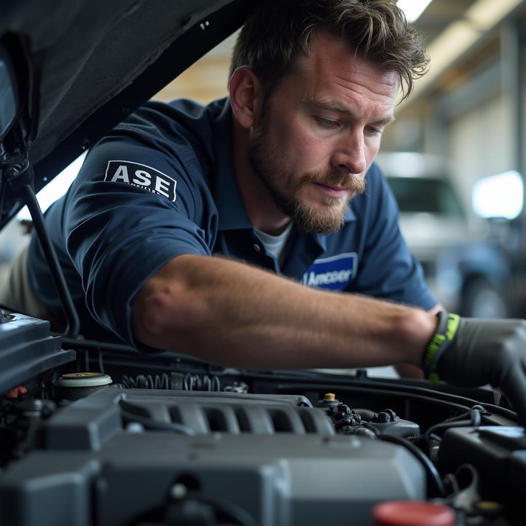 ASE certified car mechanic in Framingham