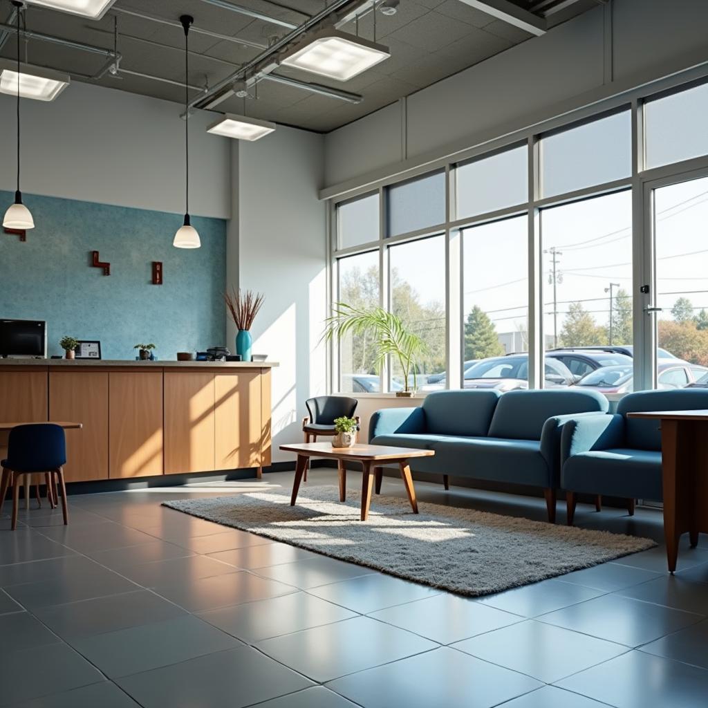 Comfortable Waiting Area in Fredericton Auto Service