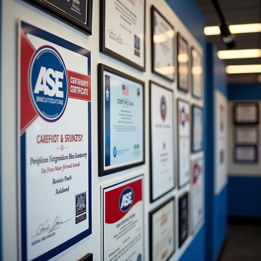 ASE Certified Technicians