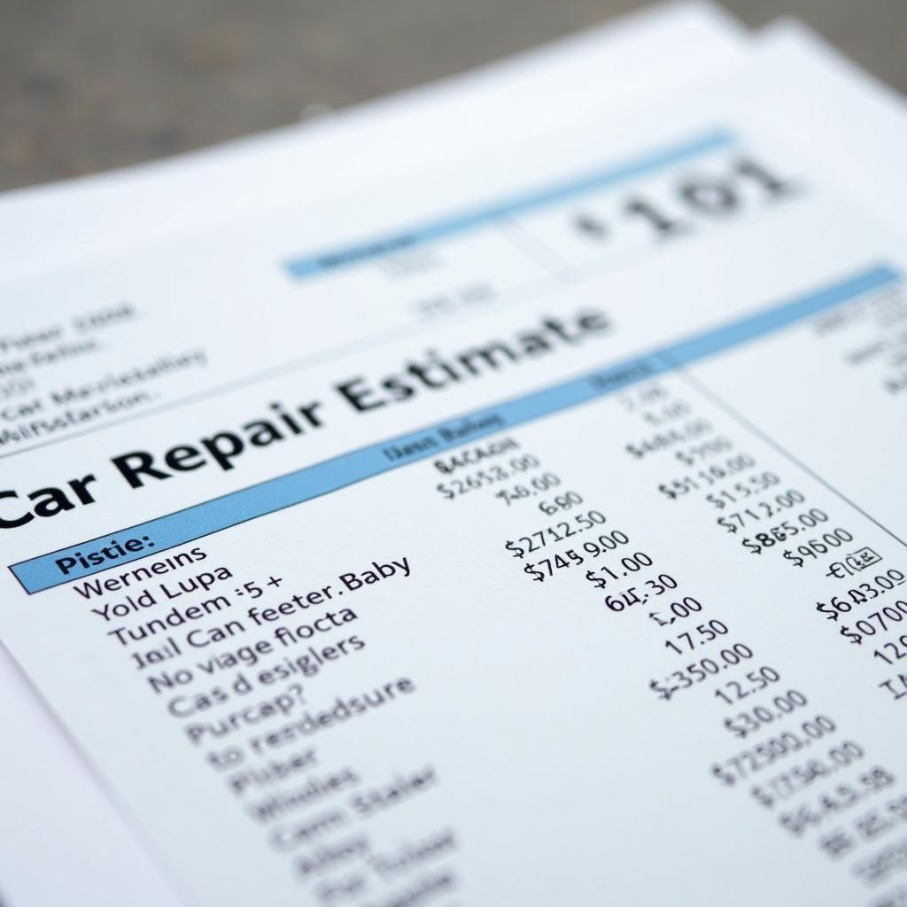 Car Repair Estimate in Fremont