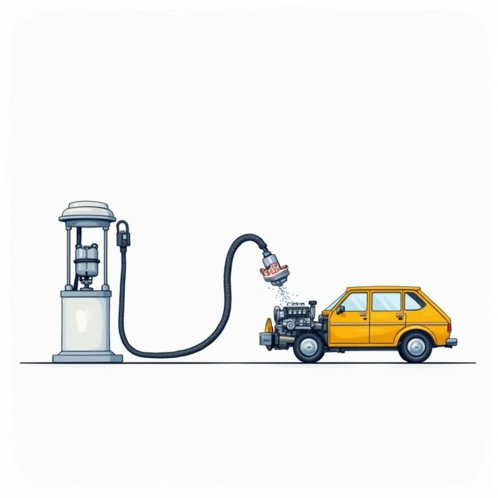 Fuel Pump Function Illustration