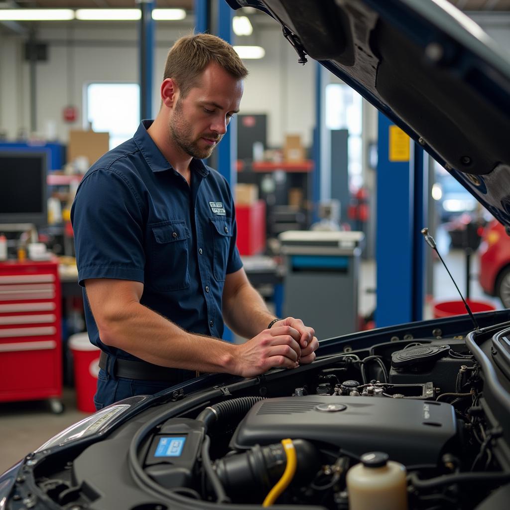 Car Engine Repair at Auto Service Center in Geneva, NE