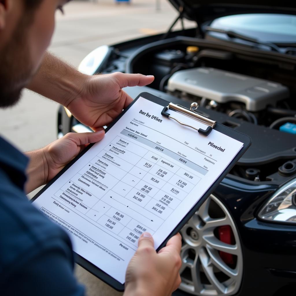 Transparent Pricing and Estimates for Auto Repairs