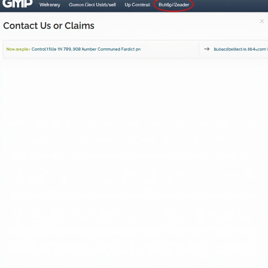 gmf website screenshot