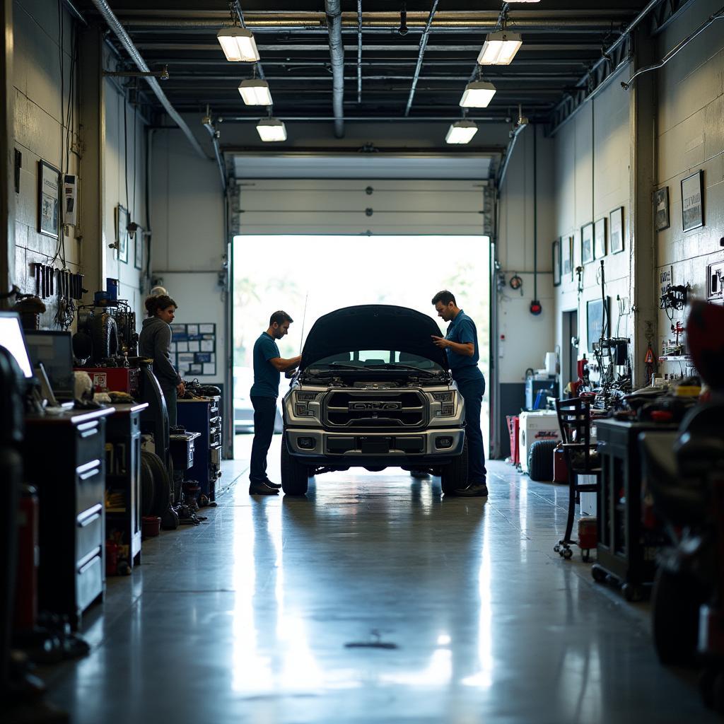 Goodyear Service Bay