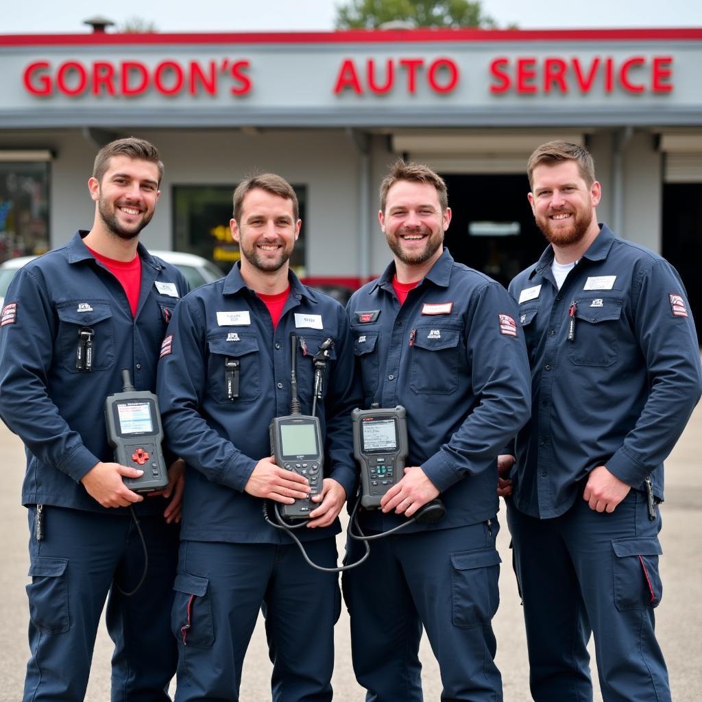 Expert Mechanics at Gordon's Auto Service