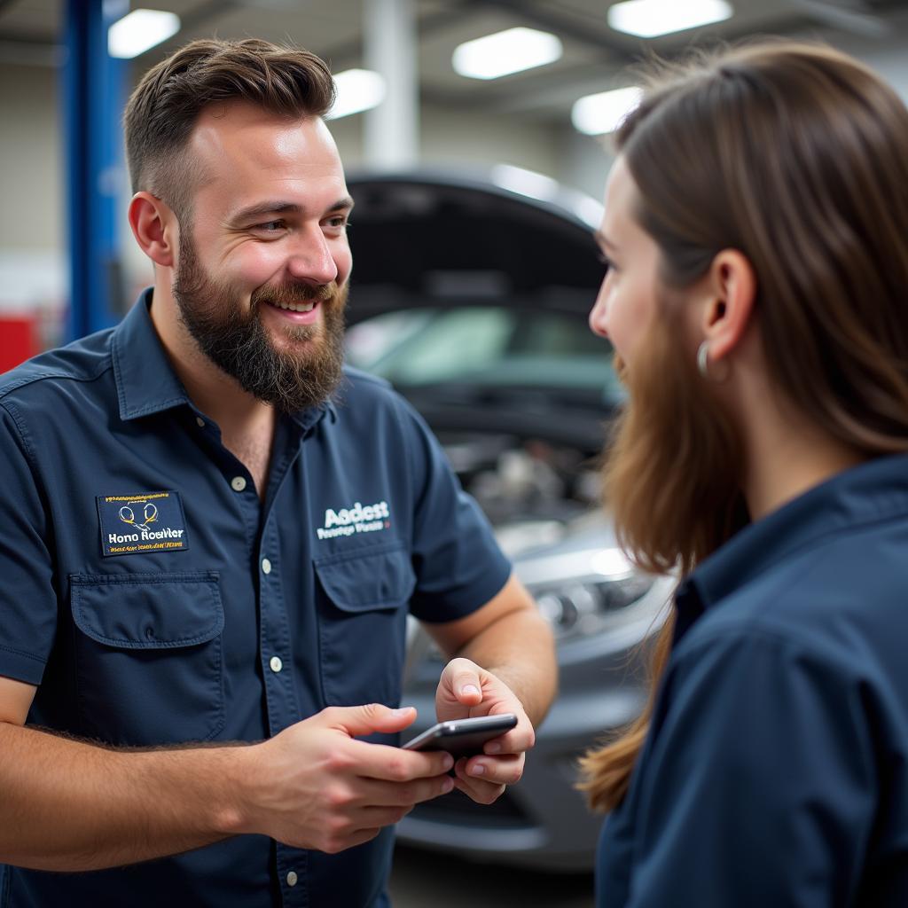 Customer Service at Grand Prairie Auto Service Center