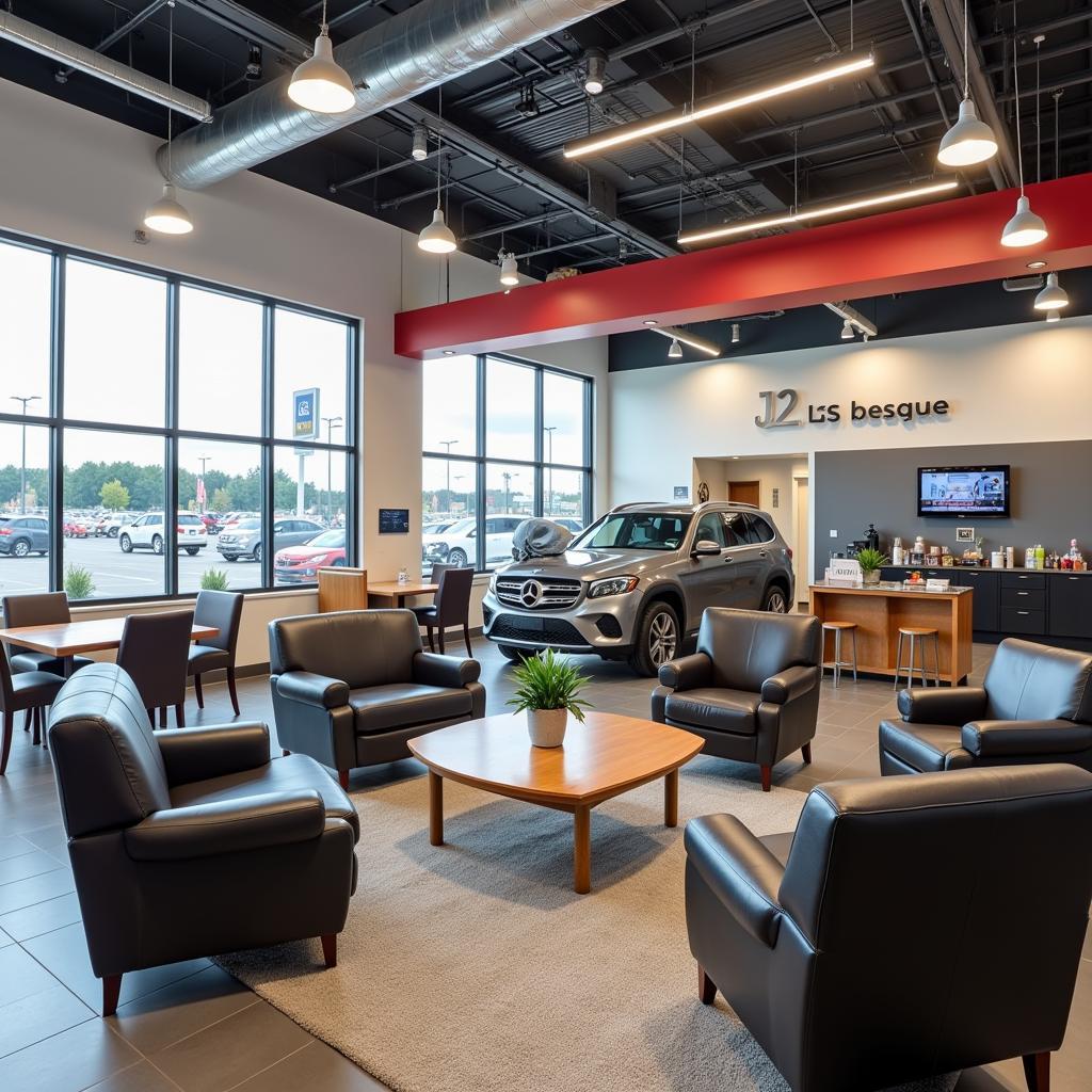 Comfortable Customer Lounge in GS Auto Service Center