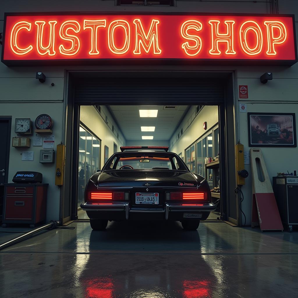 GTA 5 Los Santos Customs Repair Shop