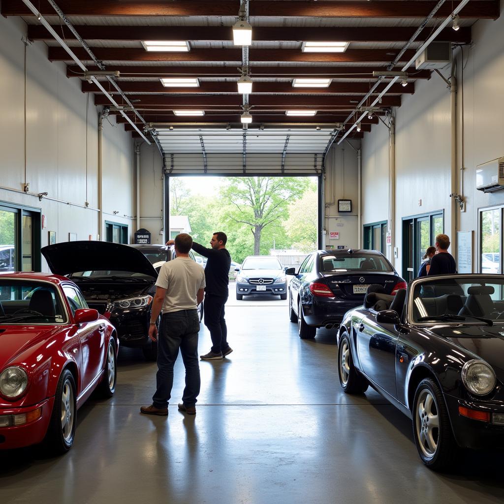 Auto repair shop in the Hamptons