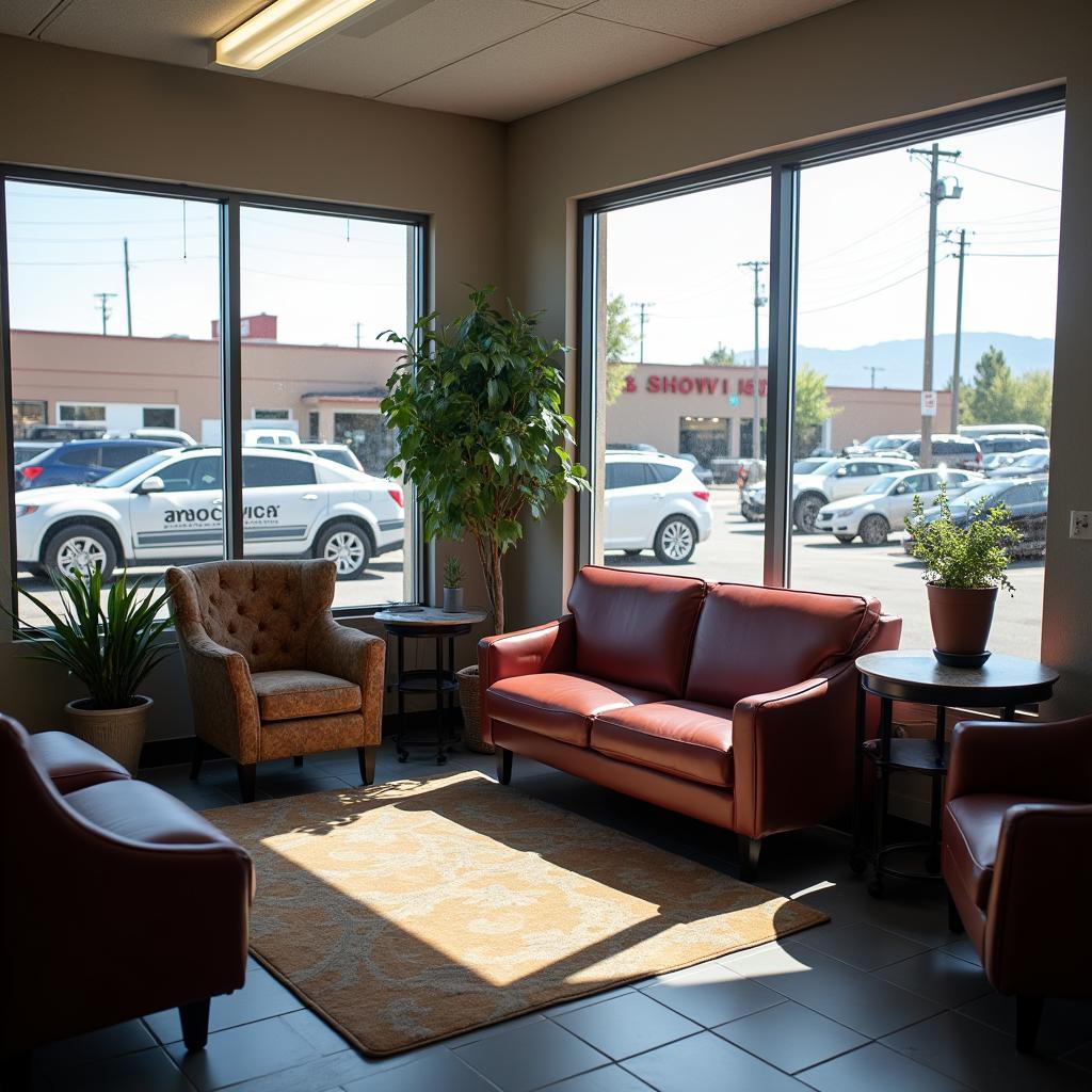 Heath's Auto Service Waiting Area