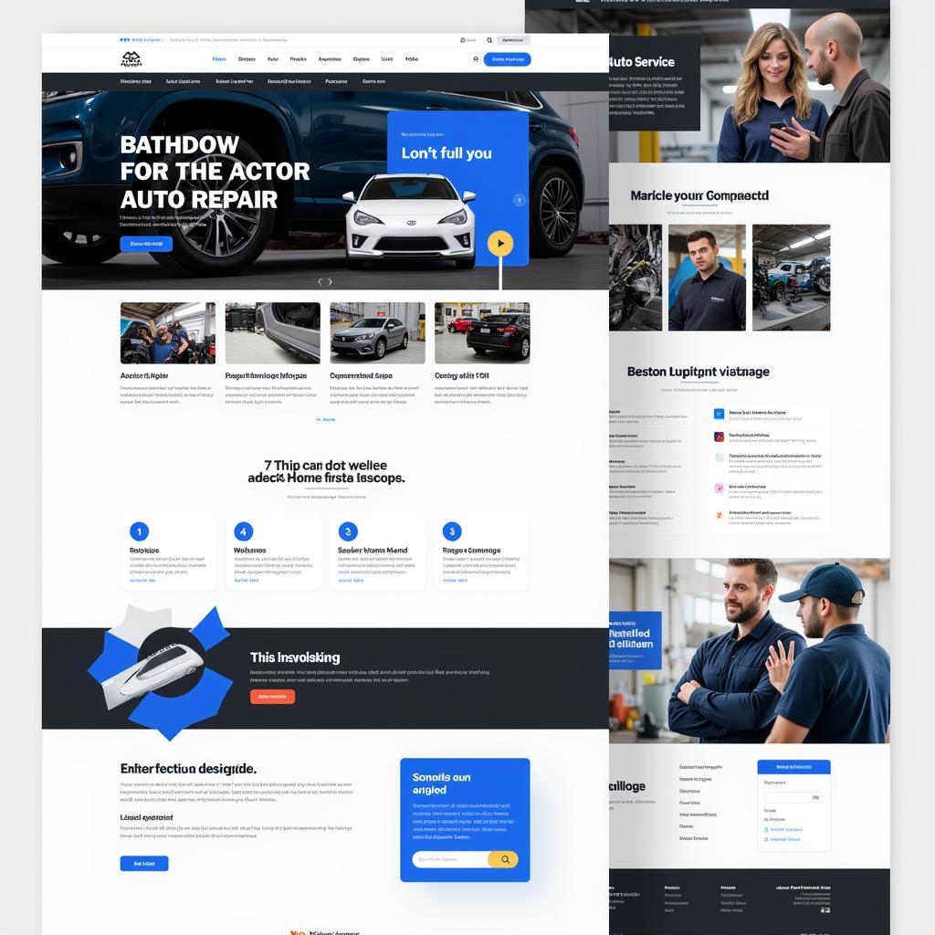 Hibu Website Design for Auto Repair Shops