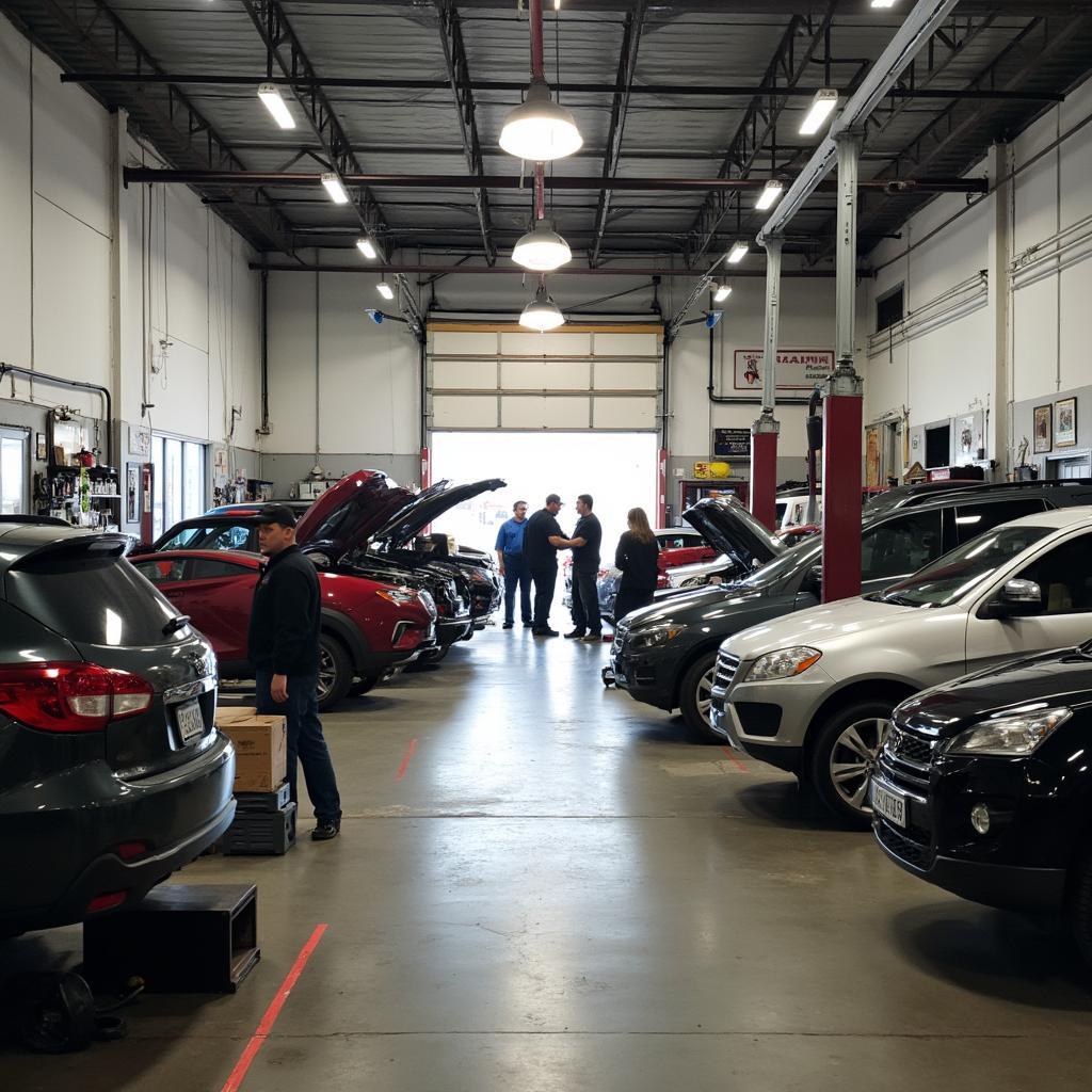 Auto service shop in Highland