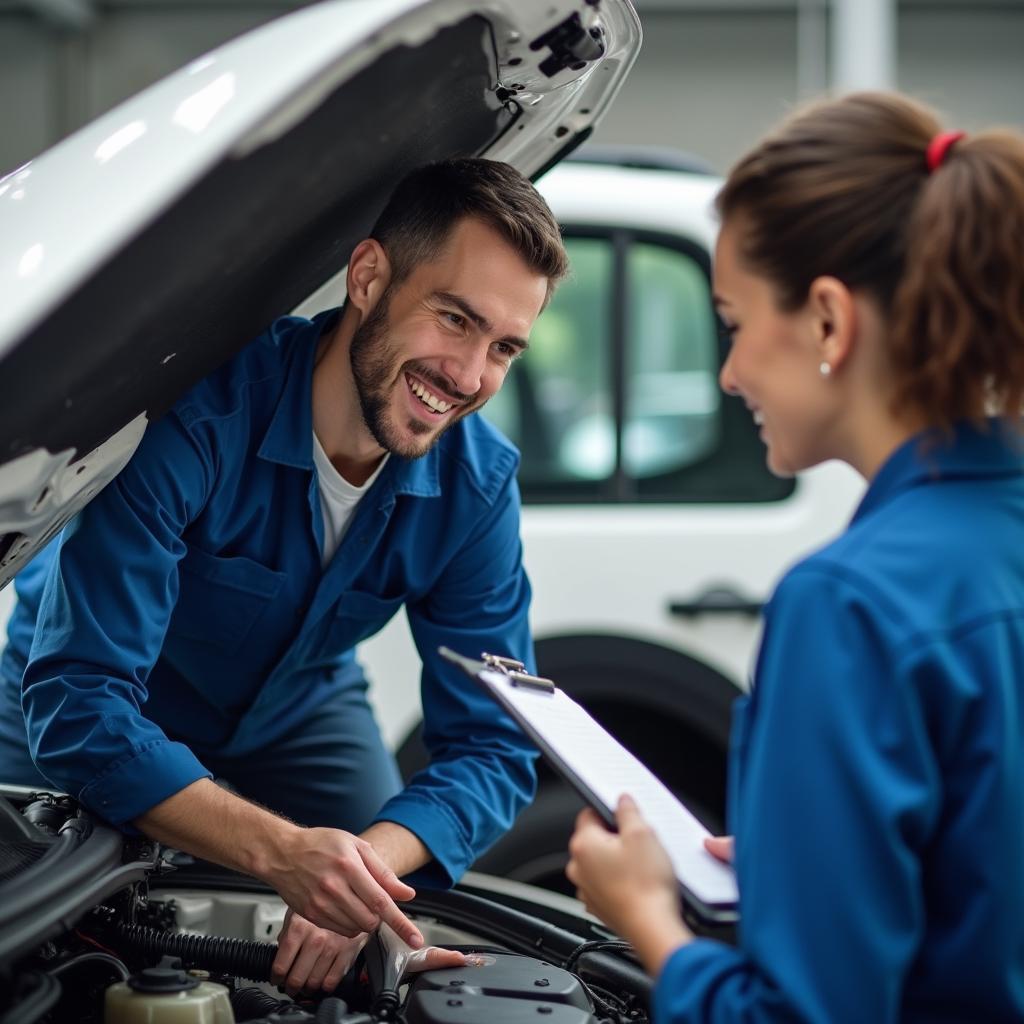 Honest Mechanic Explaining Car Issues