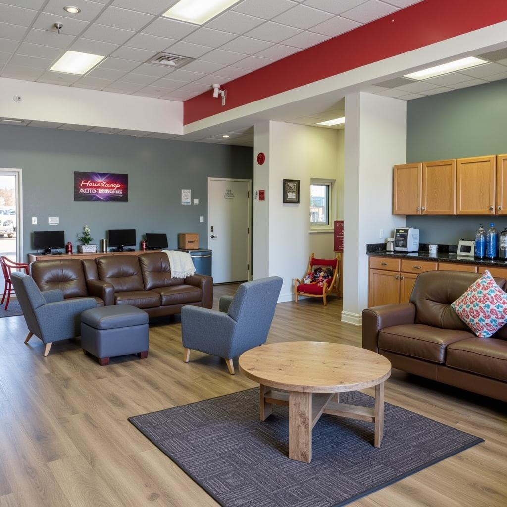 Comfortable Waiting Area at Houskamp Auto Service