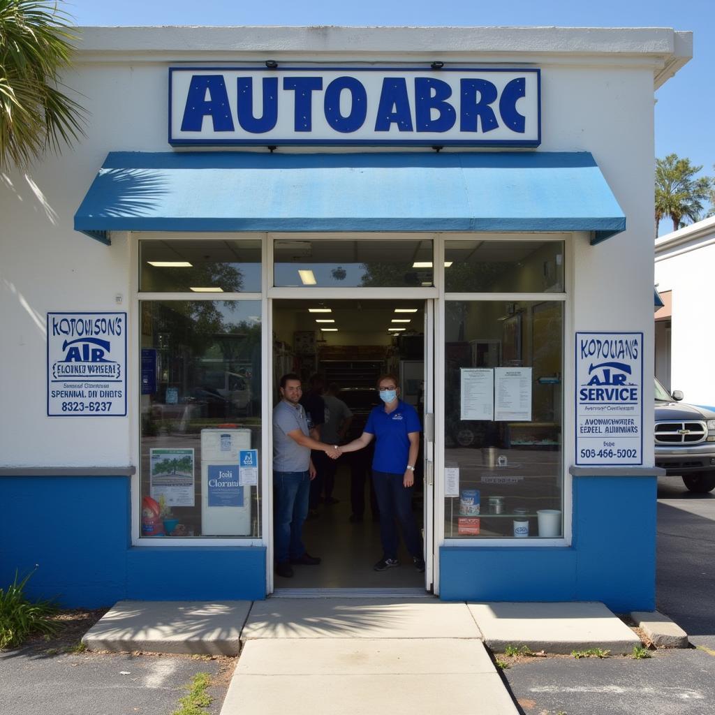 Auto AC service center in Indiantown, Florida