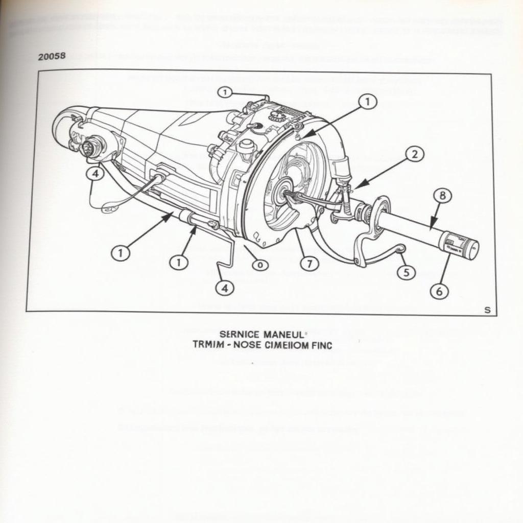 Transmission Diagram in Service Manual