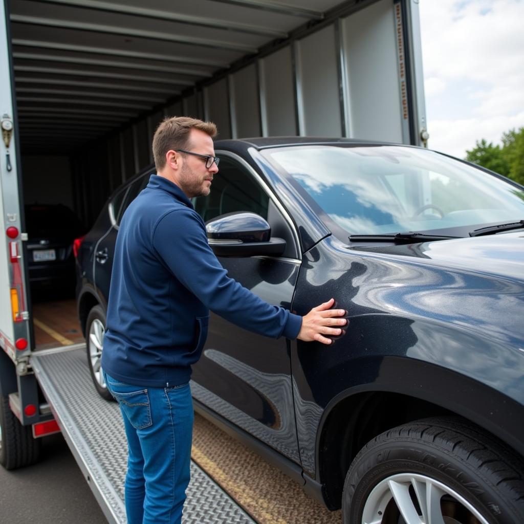 Inspecting a Car Upon Delivery After Auto Transport