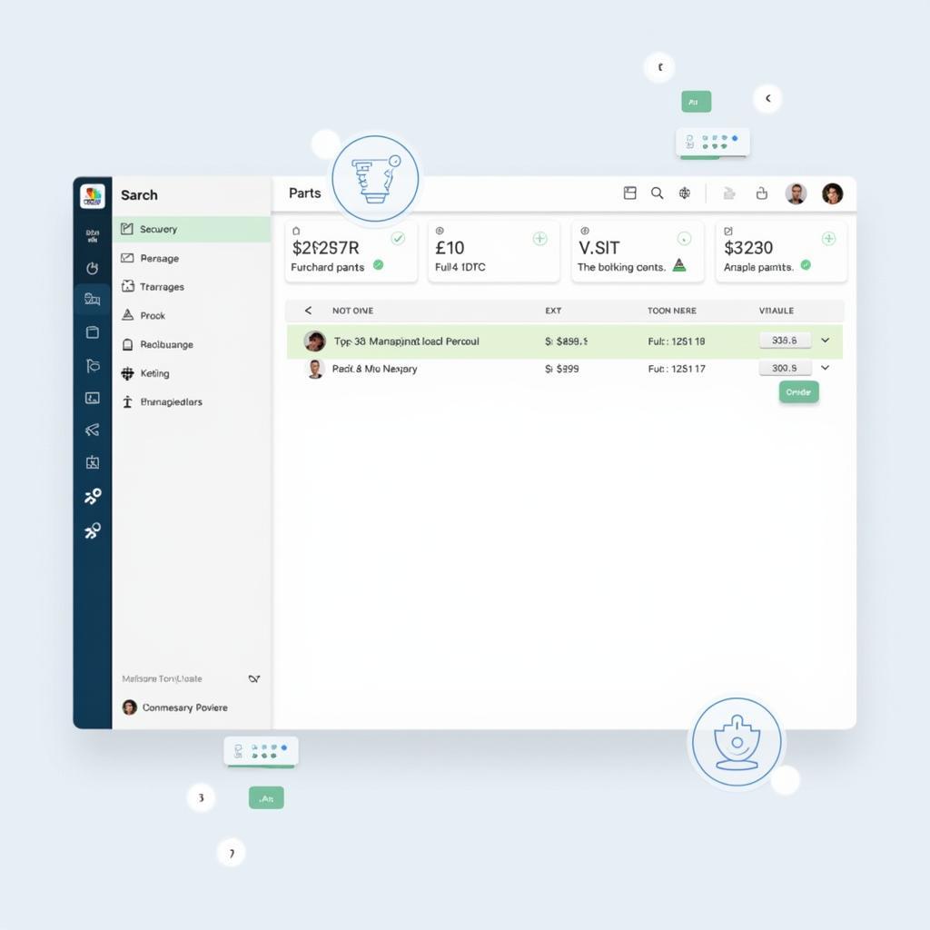 Inventory Management Module in Auto Service Software